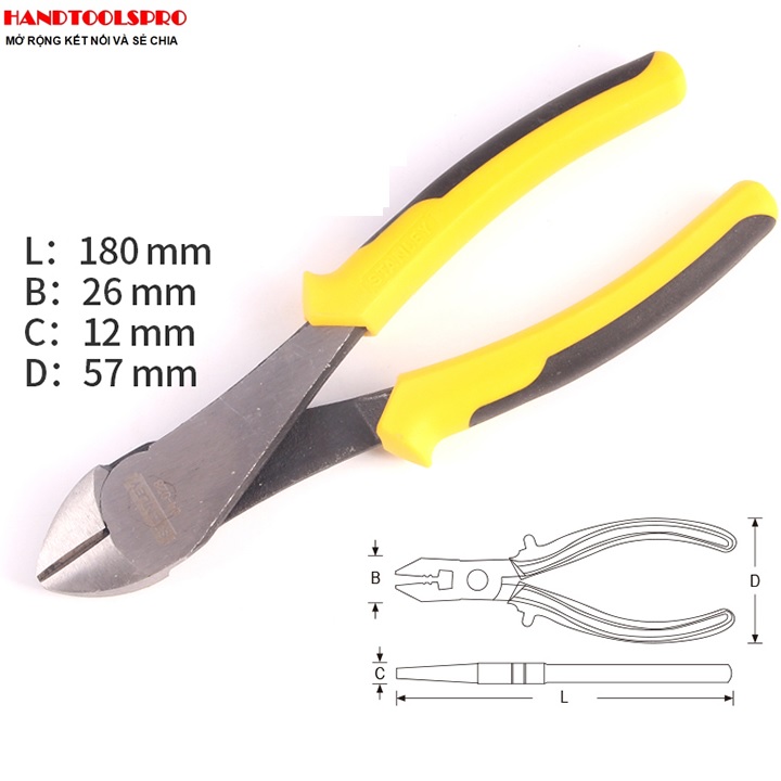 7” Kìm cắt Stanley 84-028 (STHT84028-8)