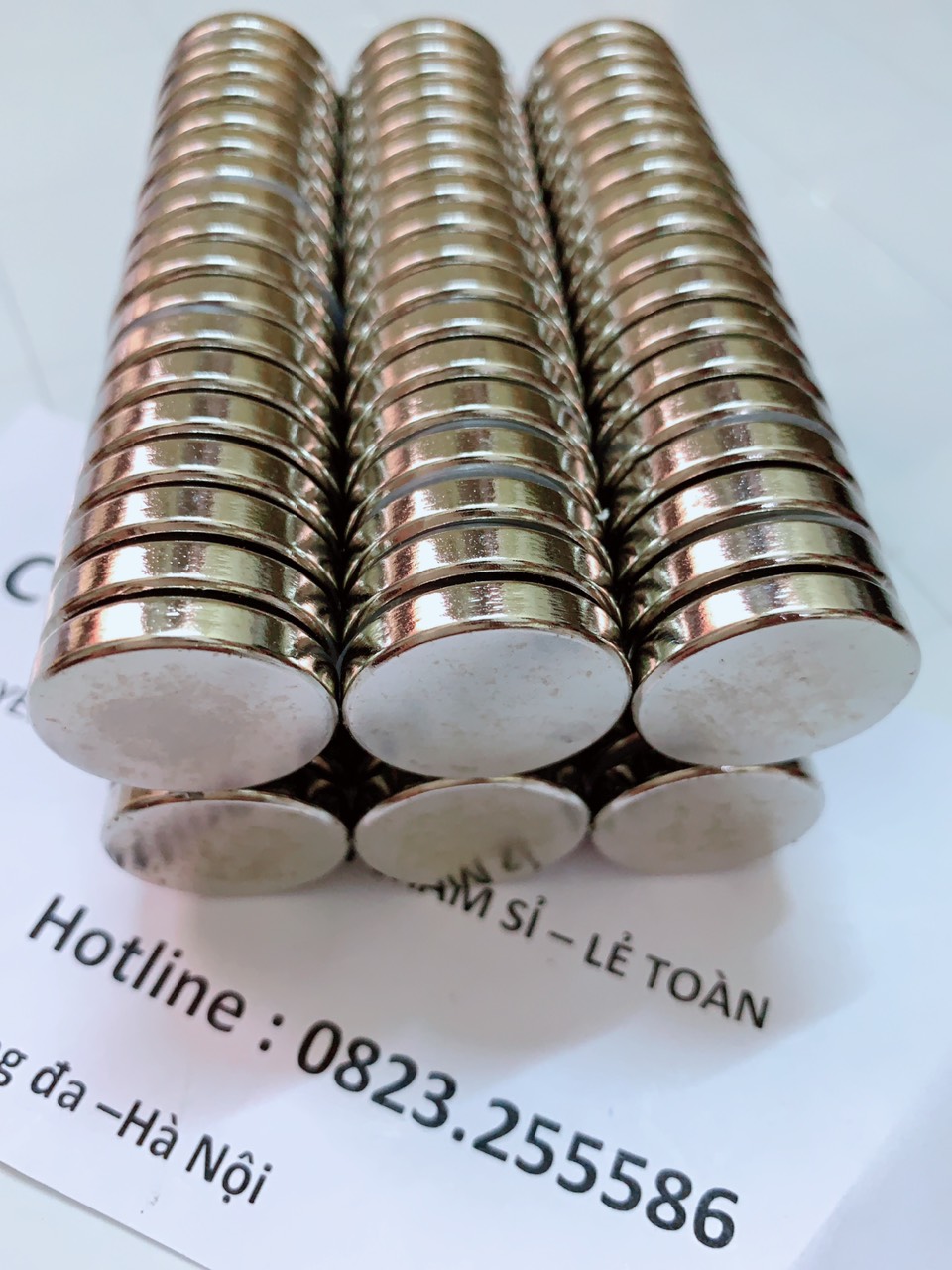 Nam châm viên D25 x 5 mm
