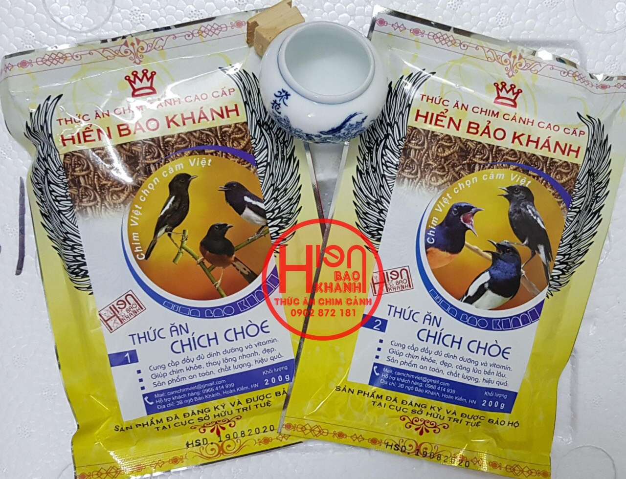 Cám chim Chích Chòe số 1 Hiển Bảo Khánh