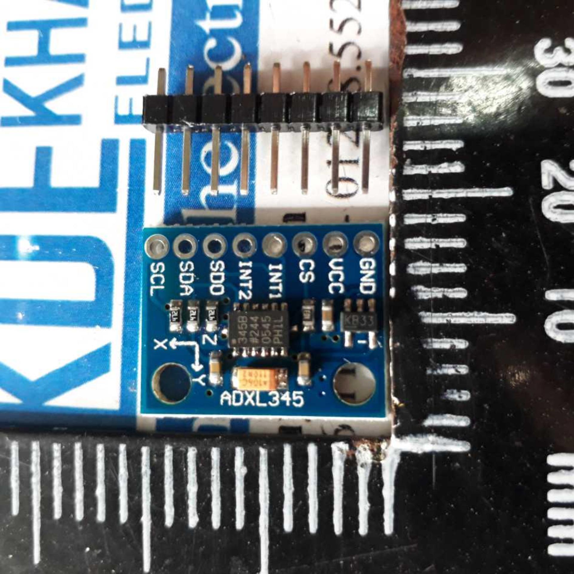Module cảm biến gia tốc, accelerometer 3 trục adxl345 kde2157
