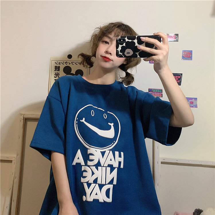 Áo Thun Nữ Form Rộng Giấu Quần Have a Day