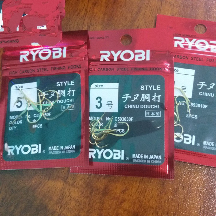 LƯỠI CÂU NHẬT RYUBI CHINU SIÊU BÉN