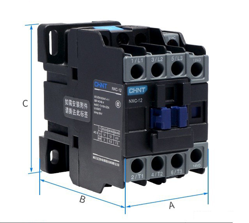 Contactor CHINT loại NXC 3P/12A