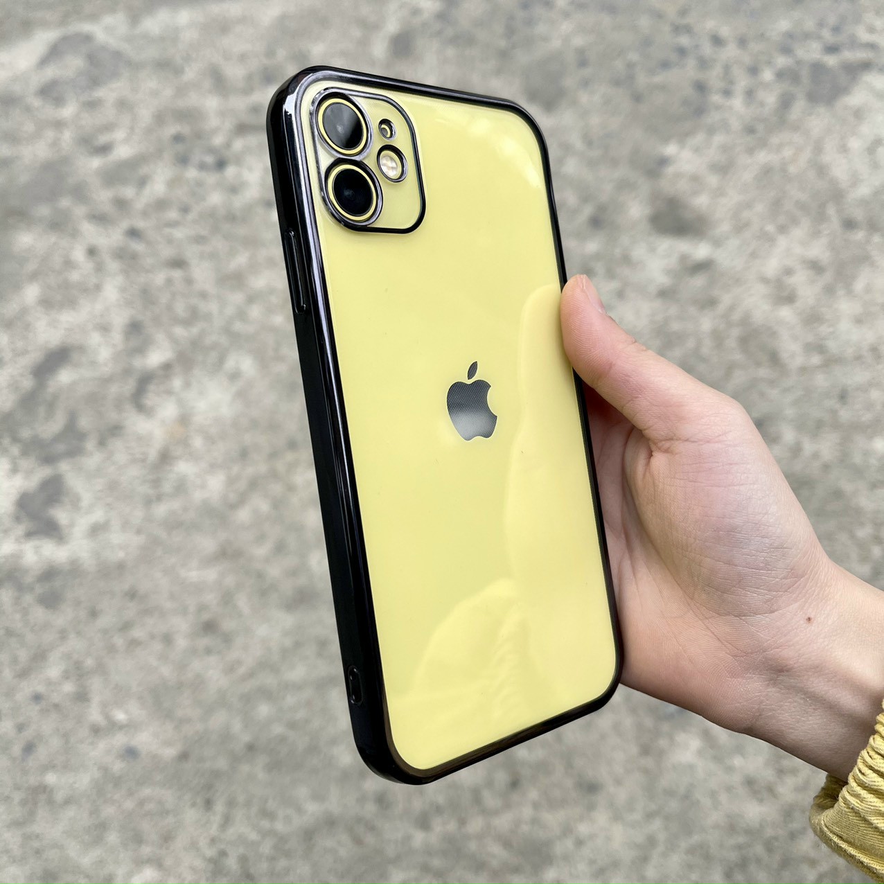 Ốp KST viền xi lưng trong giả IPHONE 12