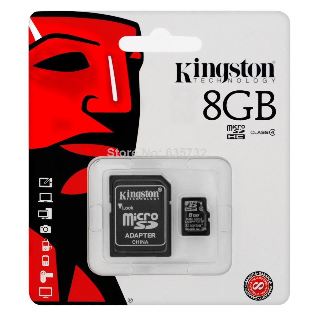 Thẻ nhớ MicroSD 8gb Kingston