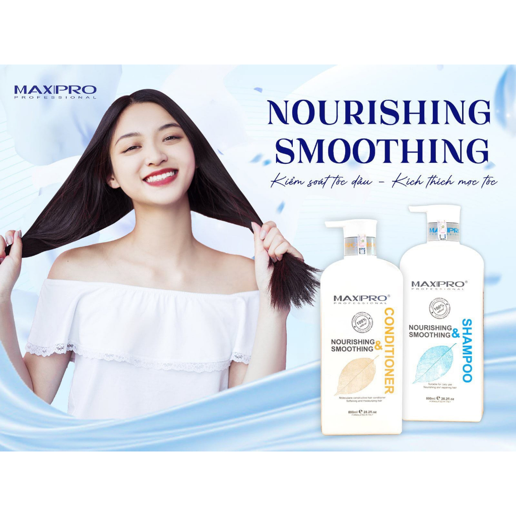 Dầu gội Maxipro kiểm dầu kích thích mọc tóc 800ml