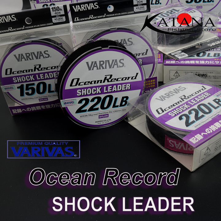 Dây Câu Cá Varivas Ocean Record Shock Leader Nylon - Dây Làm Thẻo