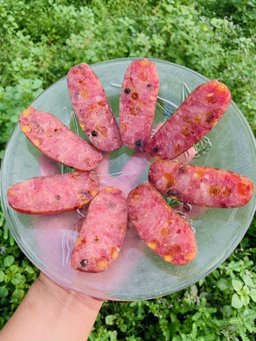 [HCM]lạp xưởng trứng muối