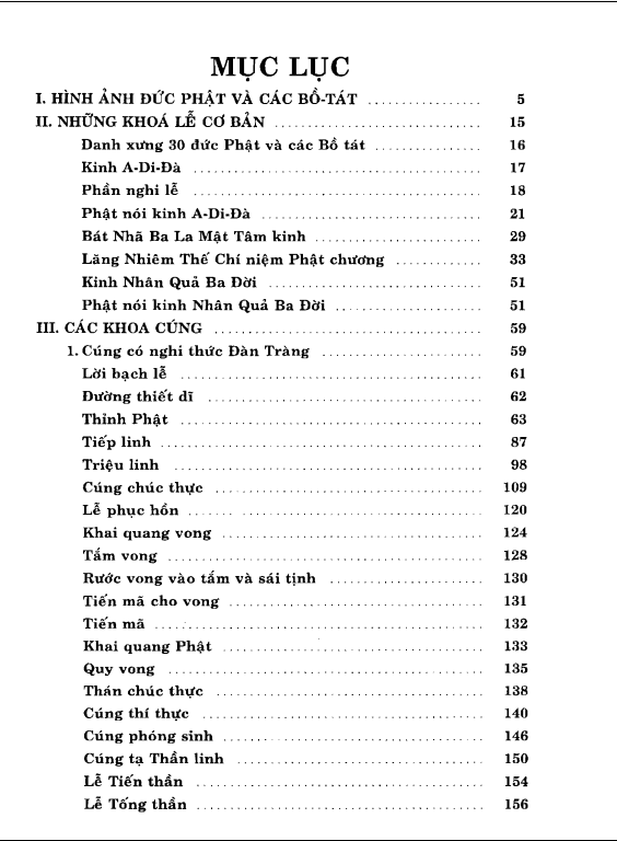 Sách Khoa Cúng Thông Dụng