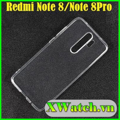 Ốp lưng silicon xiaomi redmi note 8 / note 8 pro