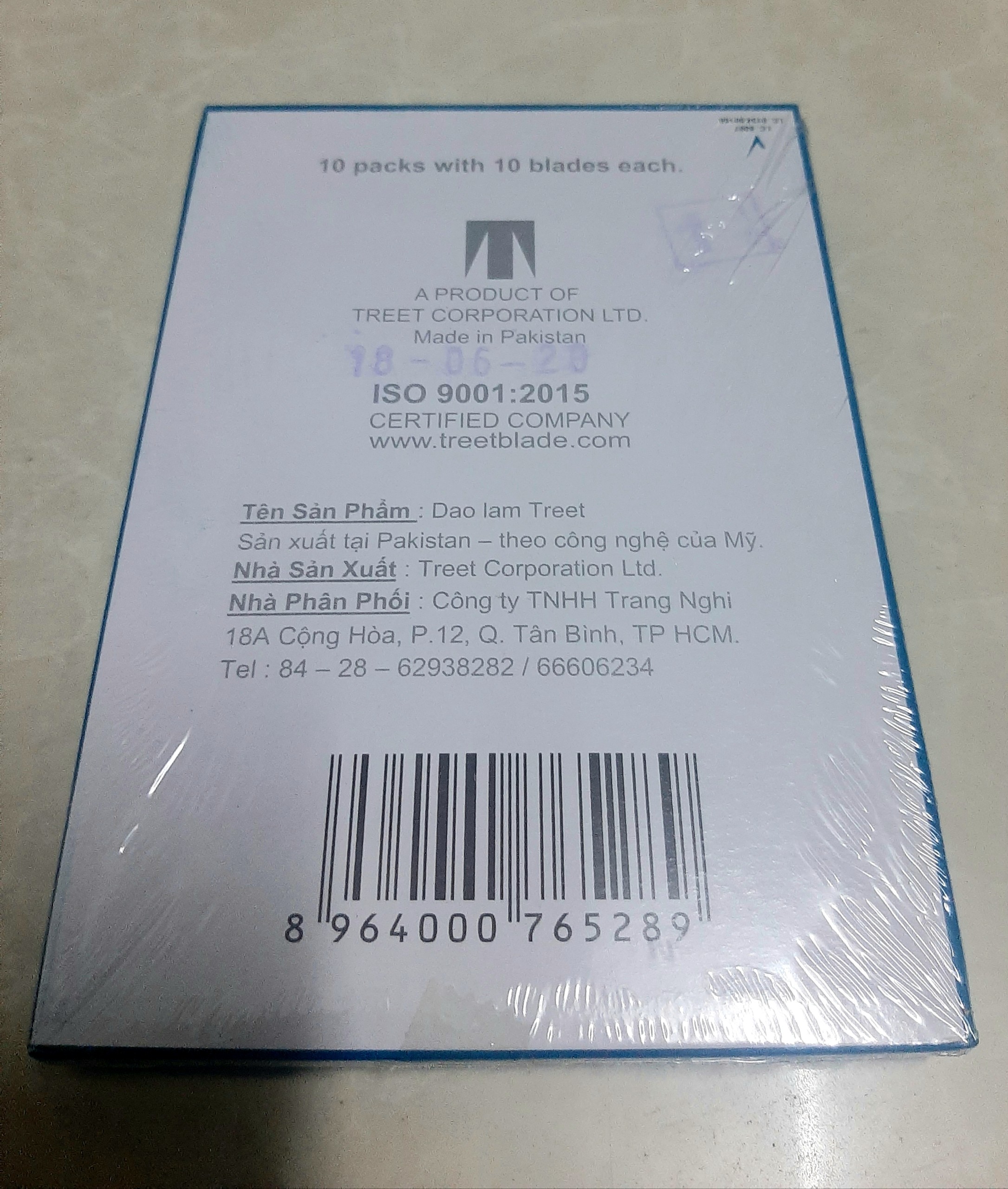 [HCM]Dao Lam Treet Xanh 100 Lưỡi