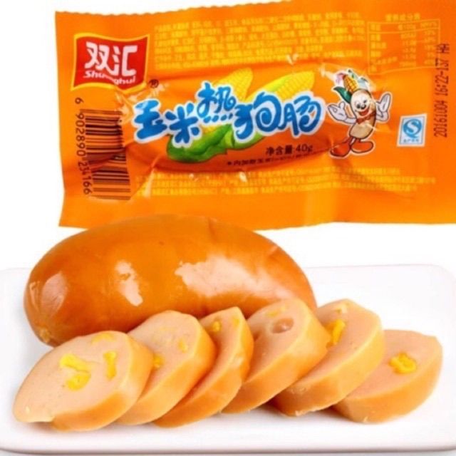 1 CHIẾC XÚC XÍCH NGÔ ĂN LIỀN THƠM NGON