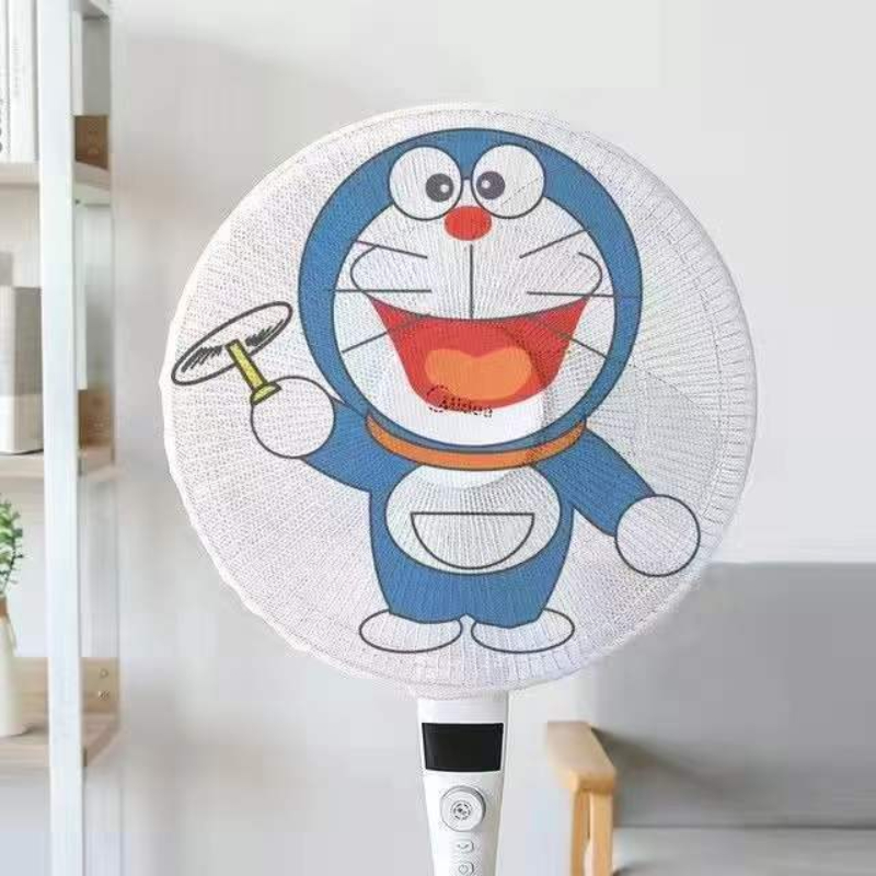 Fan net, fan cover, rear guard net-cute cartoon pattern, baby safe