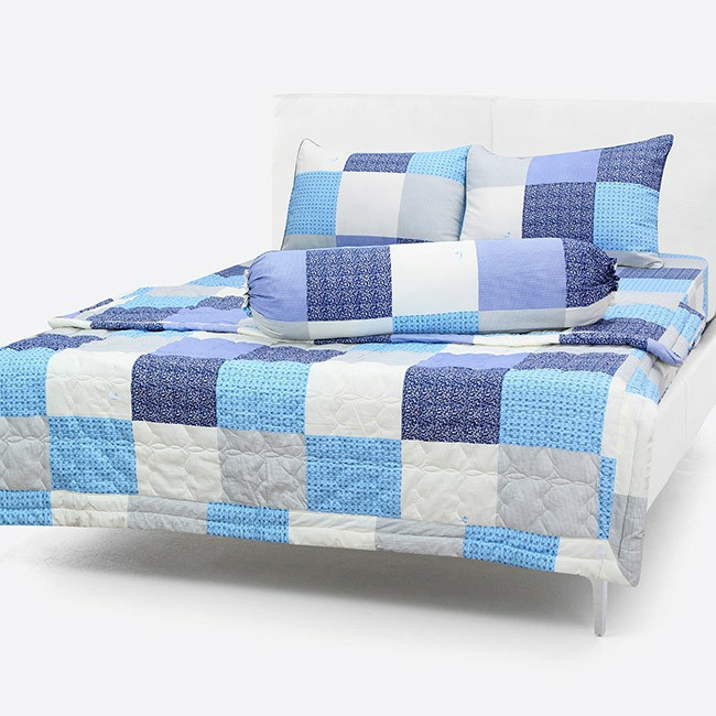 Bộ Ga trải giường Thắng Lợi 1,8*2m (Bộ gồm 1 ga, 2 áo gối nằm, 1 áo gối ôm)