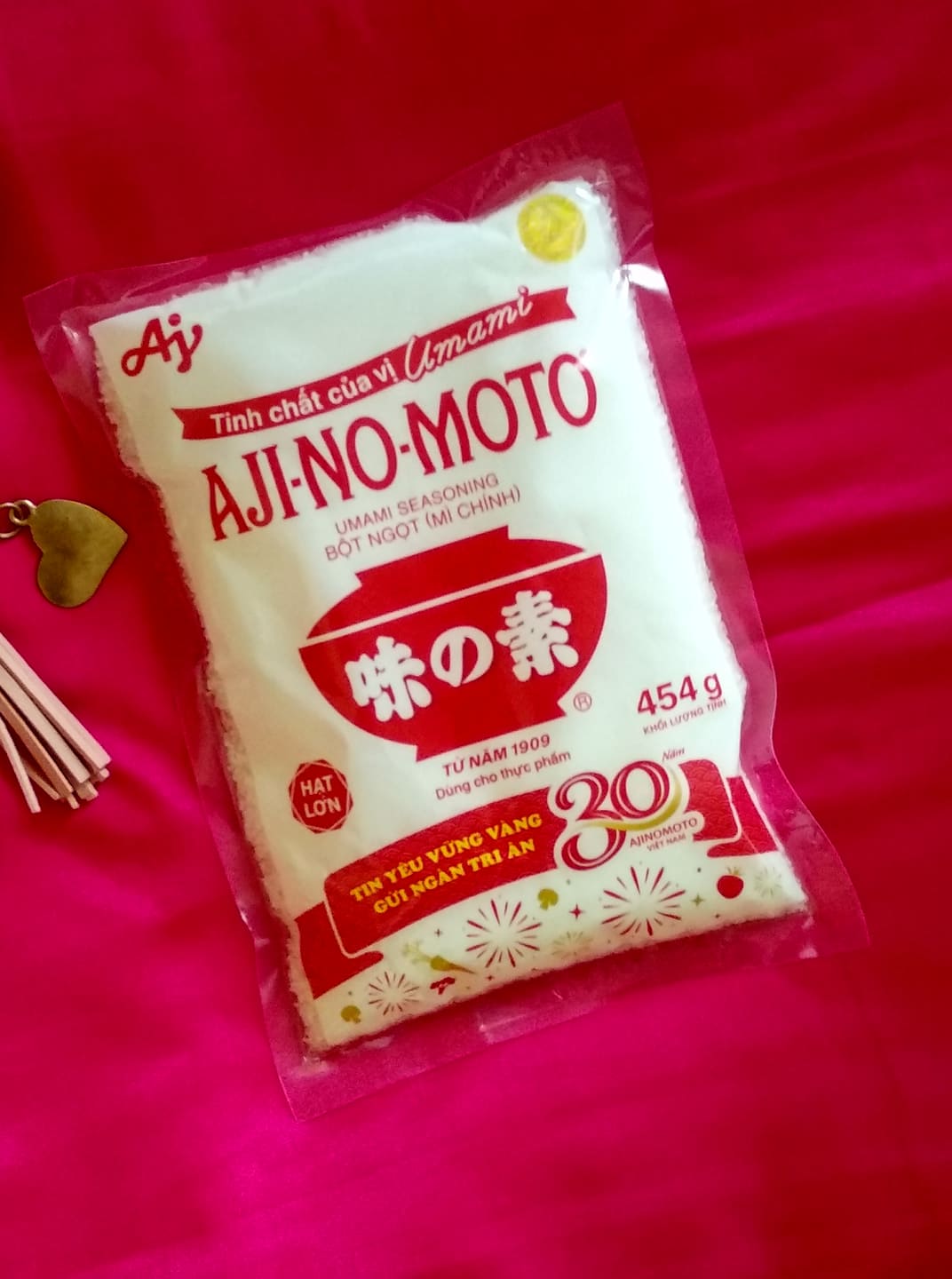 Bột ngọt (mì chính) Ajinomoto 454g - hạt to