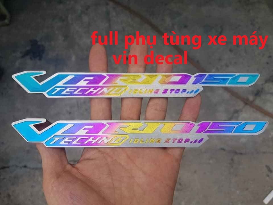 Cặp titan xe Vario TECHNO IDLING STOP