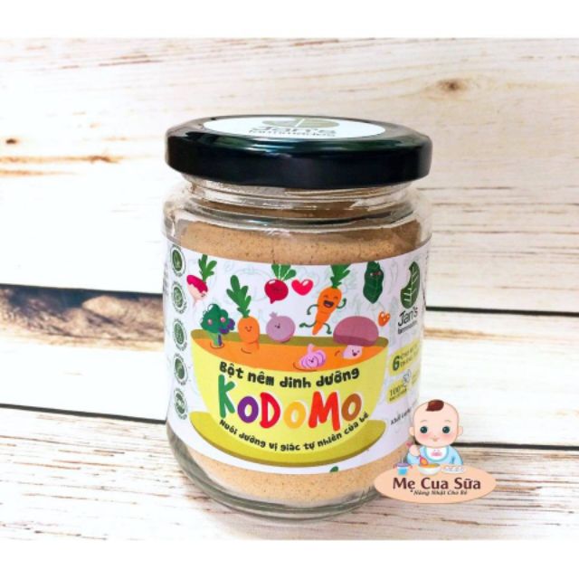 Hạt Nêm Dinh Dưỡng KODOMO Jan’s Cho Bé 90g (6m+)