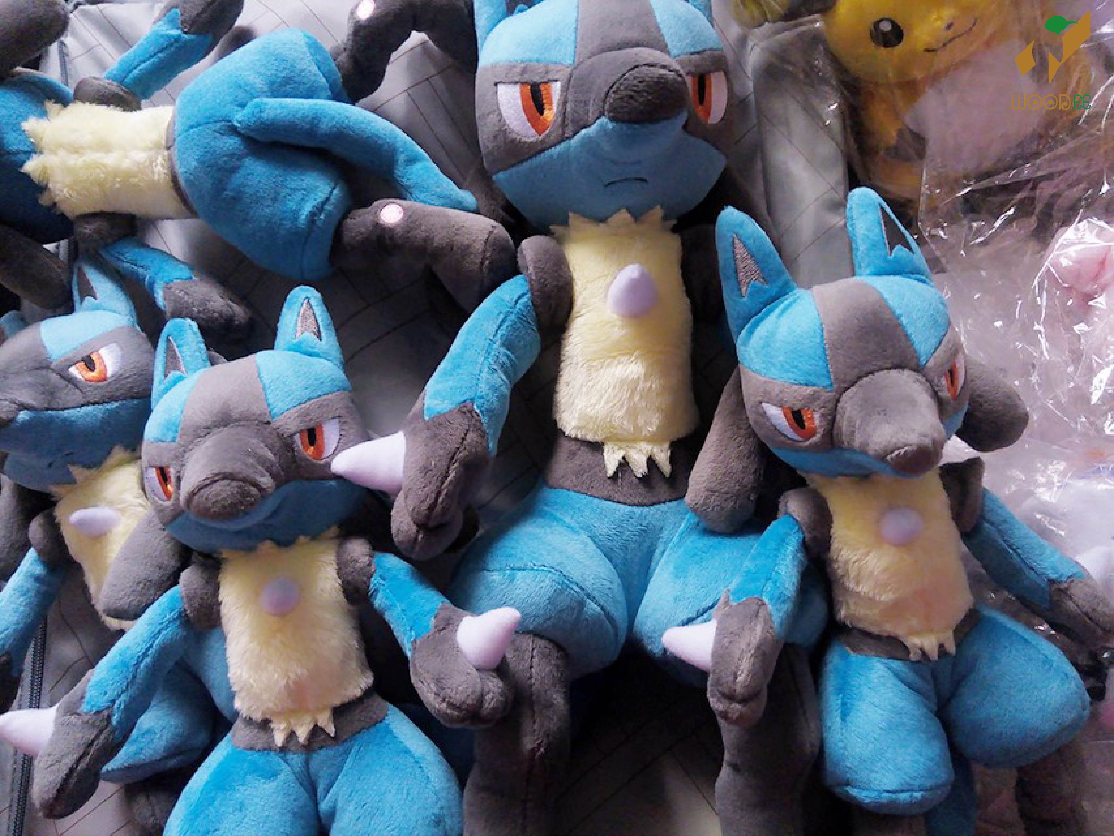 Gấu bông pokemon Lucario 35cm