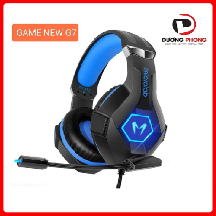 Tai nghe chuyên game Microlab G7 New - BH12 Tháng