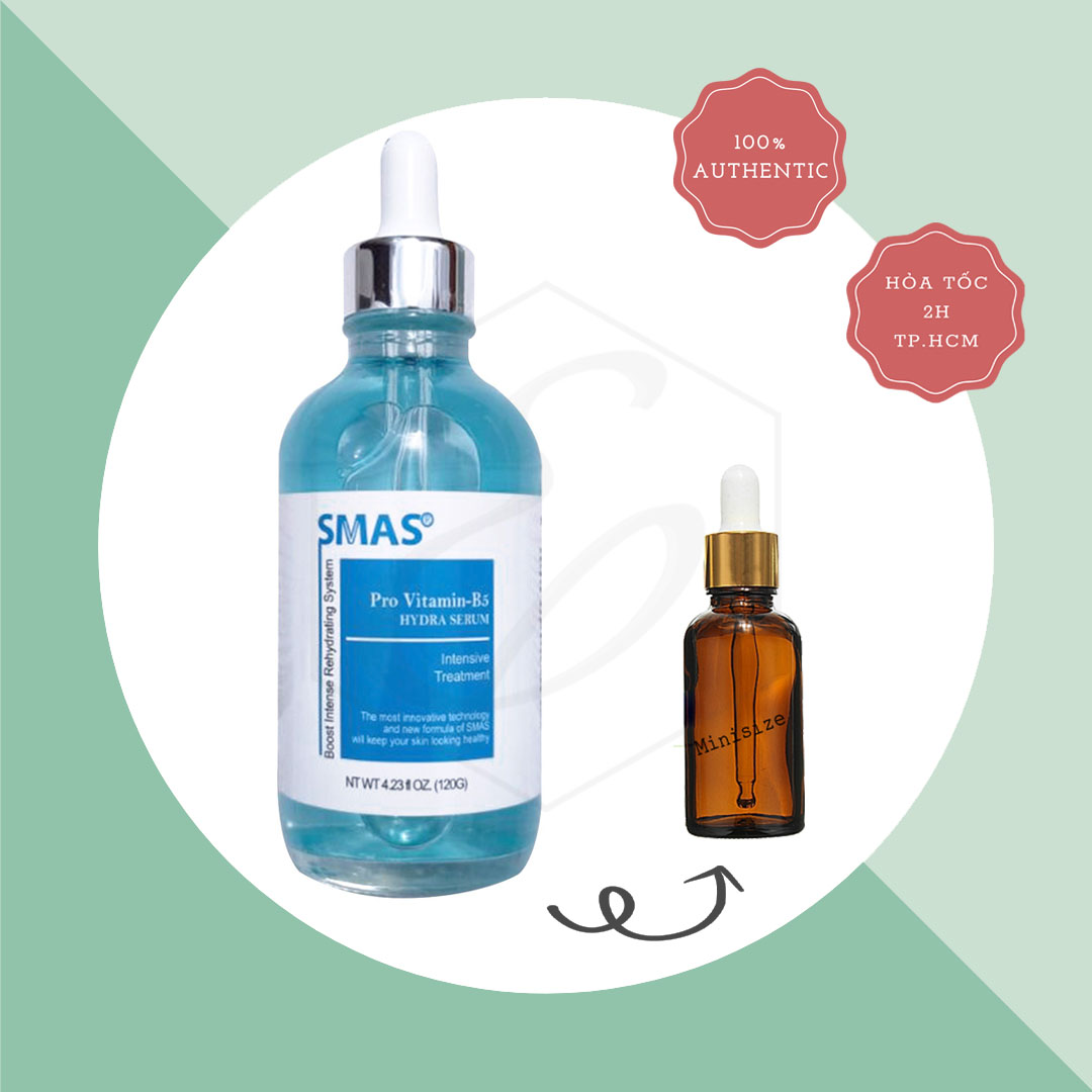 Tinh chất cấp ẩm, phục hồi da smas pro vitamin b5 hydra serum - 120g