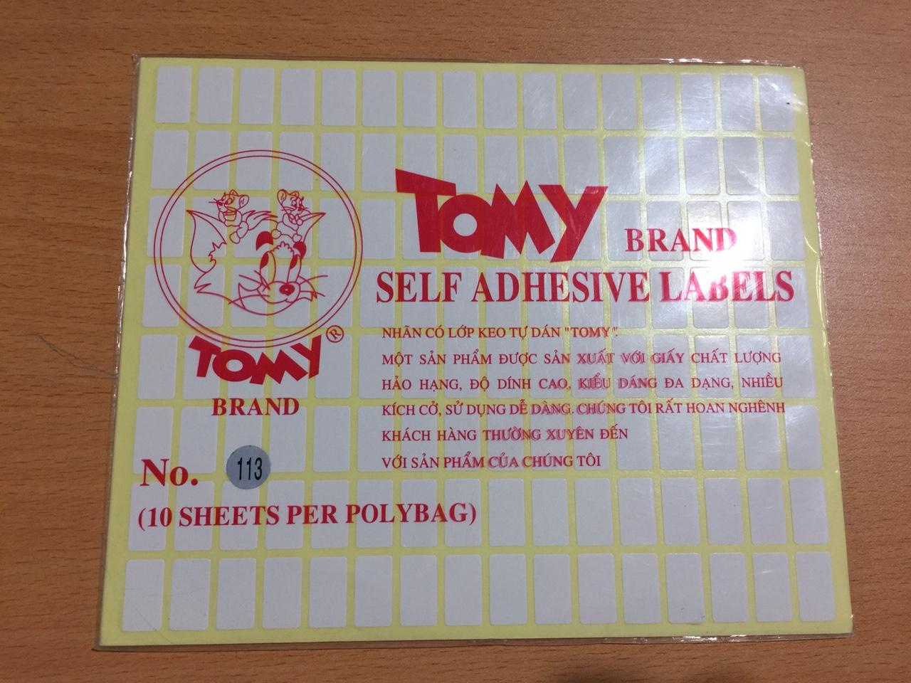 [HCM]Giấy Decal TOMMY A5 combo 2 xấp
