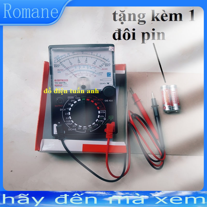 Đồng hồ đo điện vạn năng yx-360tr dạng kim