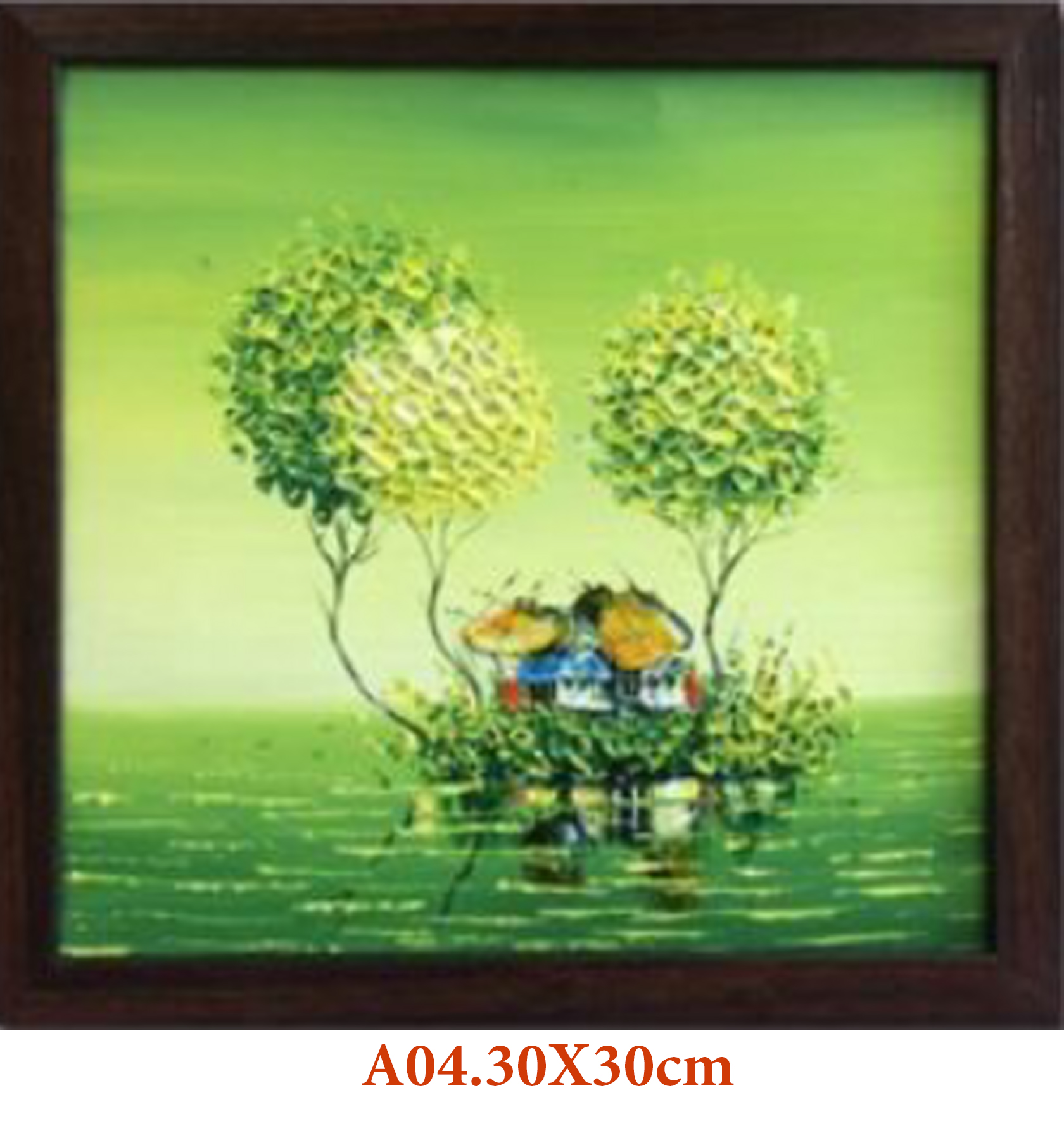 TRANH SƠN DẦU BÁN TRỪU TƯỢNG