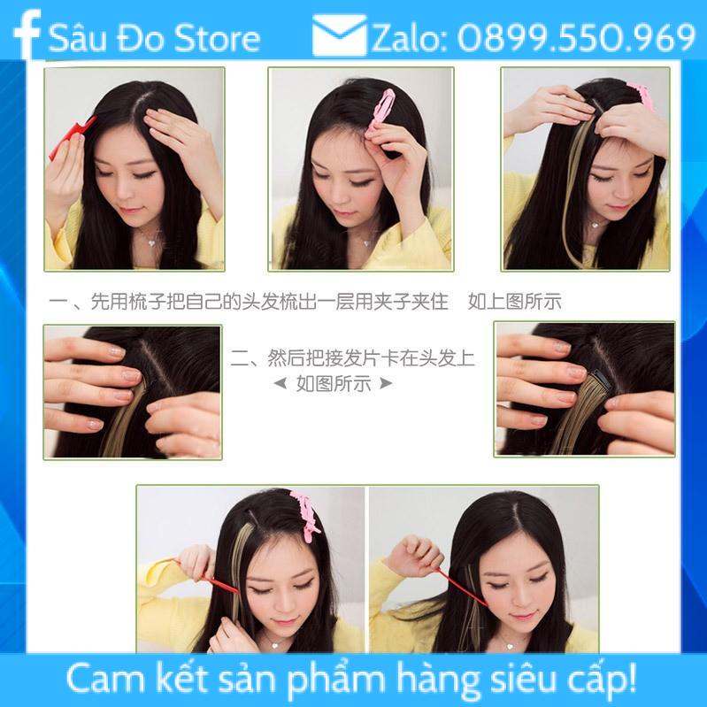 Tóc Line/Tóc Highlight 24 Màu Sỉ 4K