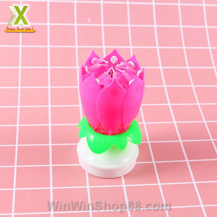 [FREESHIP MAX 15K][HCM+SHIP NHANH]Nến sinh nhật nở hoa và phát nhạc V.2