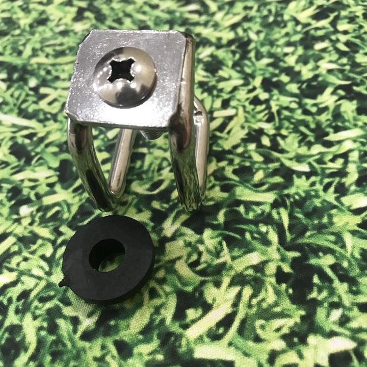 Móc treo đồ chữ U inox gắn xe máy
