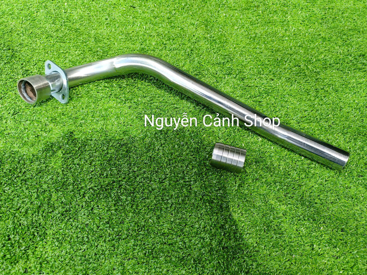 Cổ pô Sirius 110 có khâu pô inox 304 27mm
