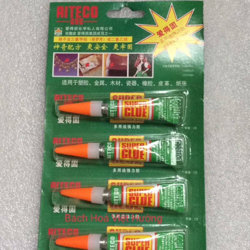Tuýp keo dán đa năng siêu dính Super glue