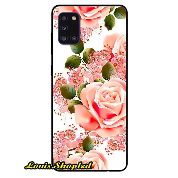 [HCM]Ốp Lưng Dành Cho Samsung Galaxy A31 - Hoa Hồng Nhạt