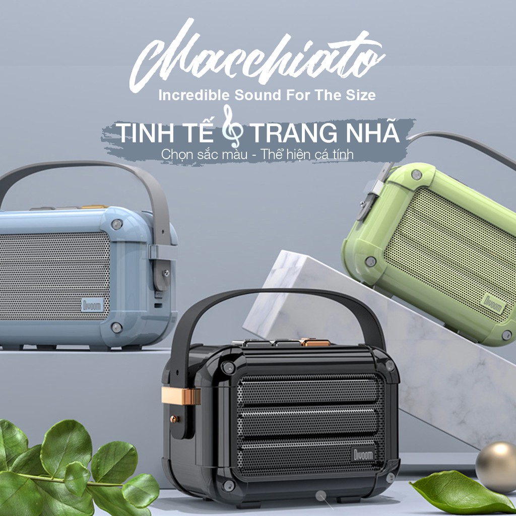 Loa Bluetooth Divoom Macchiato 6W - Dâu Đen Store