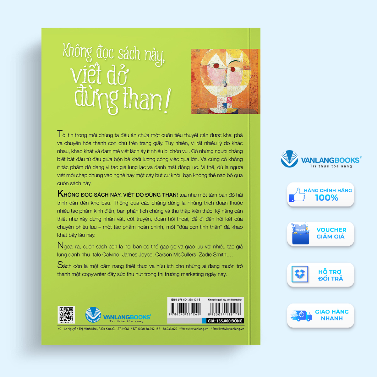 Sách - Không Đọc Sách Này Viết Dở Đừng Than-Vanlangbooks