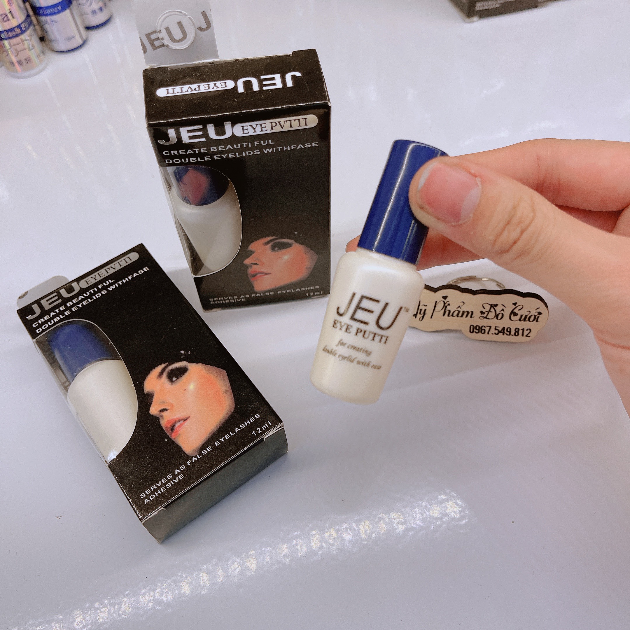 Keo Dán Mi Giả Jeu Eye Putti For Creating Double Eyelid With Ease 12ml [Chính Hãng]