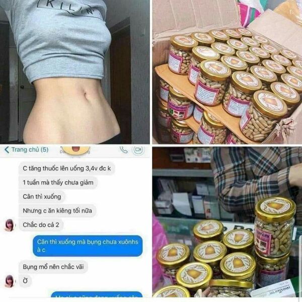 Giảm cân đông y thái lan 150vien