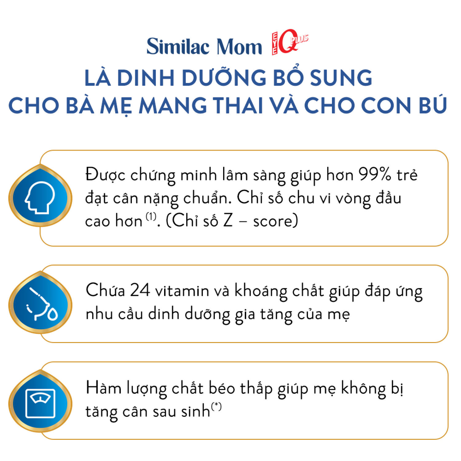 [Date 2.2025] Sữa bầu Similac Mom 900g hương Vani