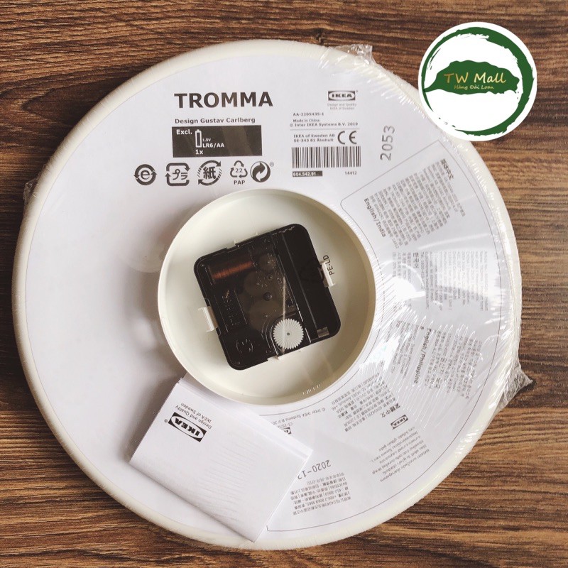 [HCM]ĐỒNG HỒ IKEA TROMMA- TW Mall