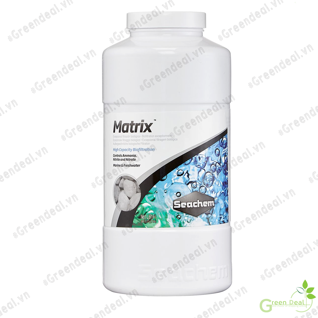 Seachem - matrix | vật liệu lọc nước hồ cá biển, hồ cá thủy sinh