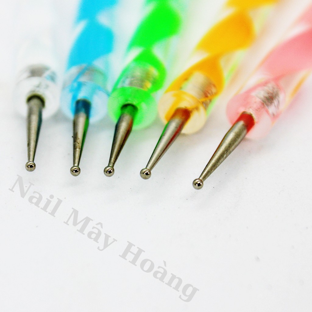 Bút chấm bi nail vẽ móng sét 5 bút 2 đầu