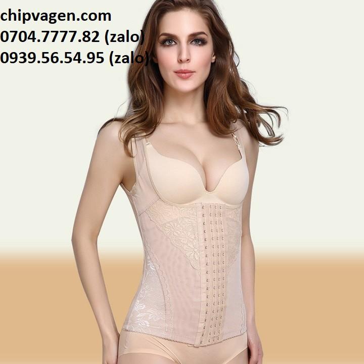 [HCM]Áo Gen Định Hình - Áo Gen Nịt Bụng - XL (55-65kg)Đen
