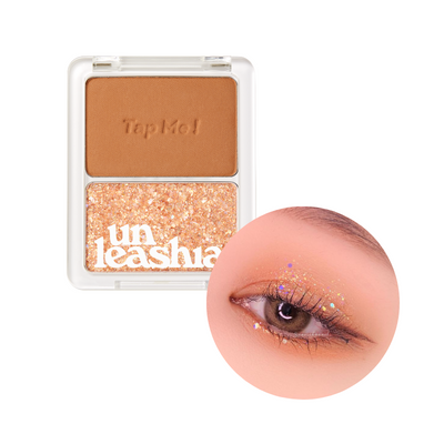 Bảng phấn mắt 2 ô UNLEASHIA Tap Me Palette Duo