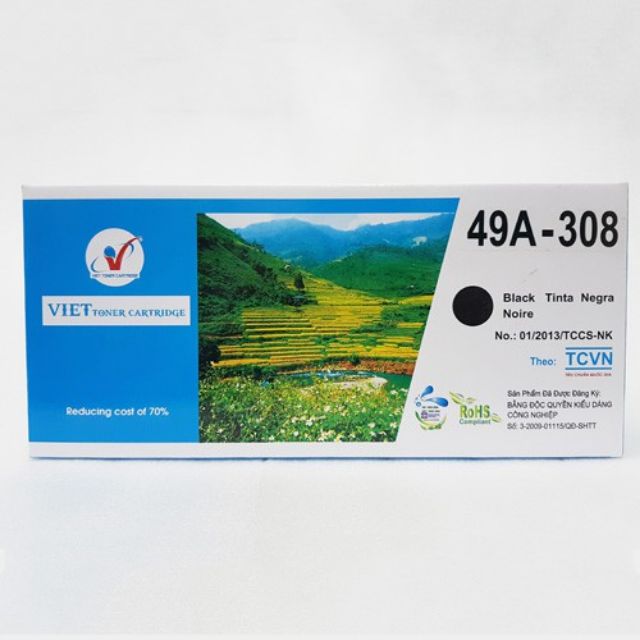Hộp mực 49a 53A Canon 3300 VIETTONE