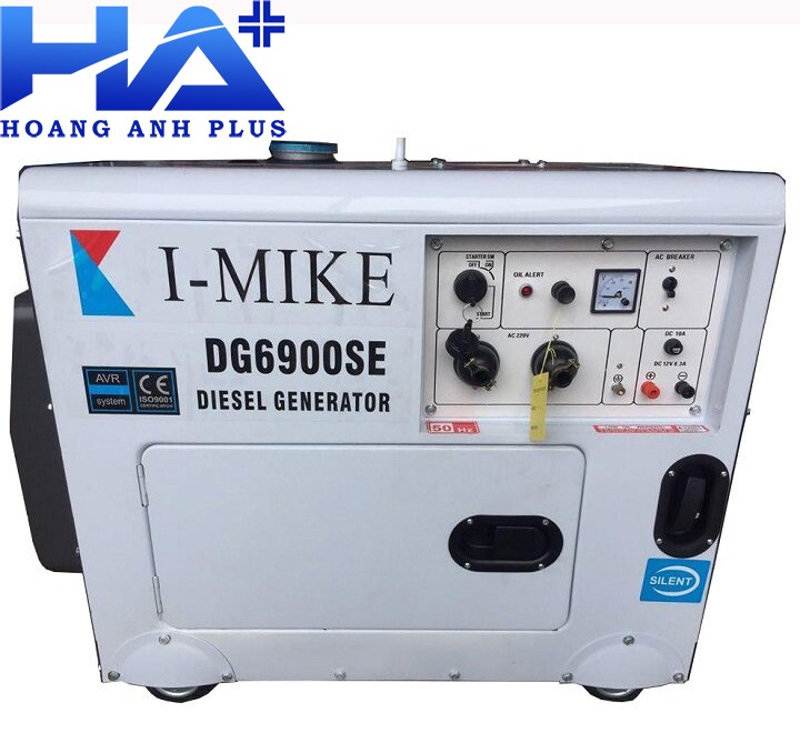 Máy Phát Điện Chạy Dầu 5Kw I-MIKE DG6900SE