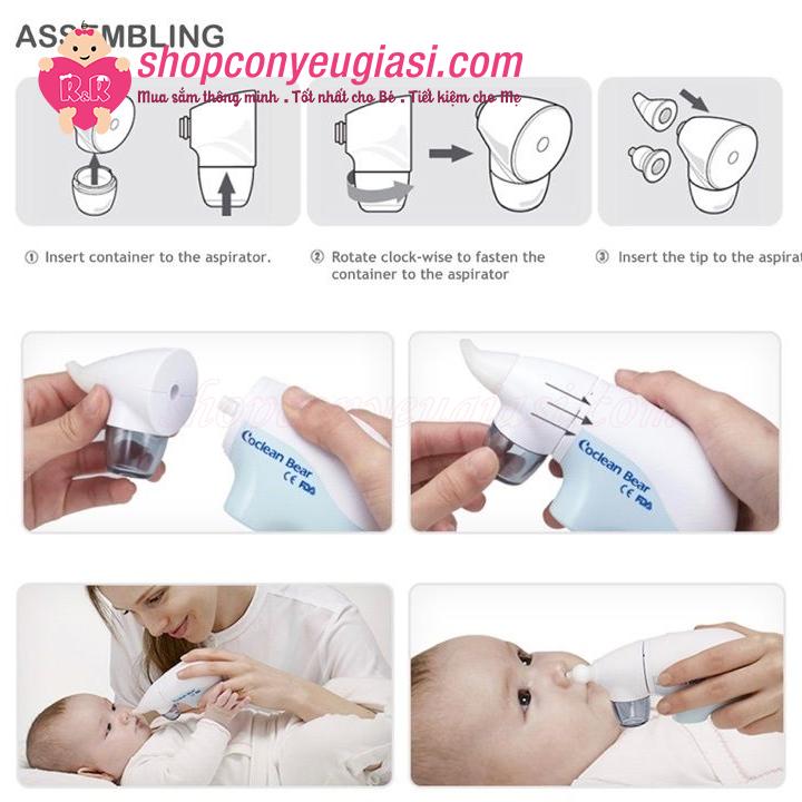 [HCM]Máy Hút Mũi CoClean Bear COBR-100