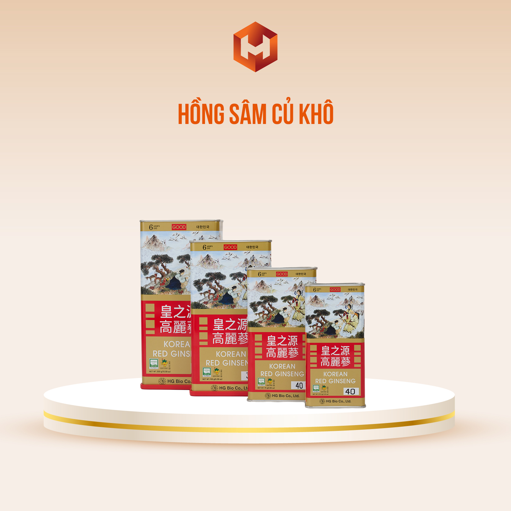 [CHÍNH HÃNG] HỒNG SÂM CỦ KHÔ HÀN QUỐC