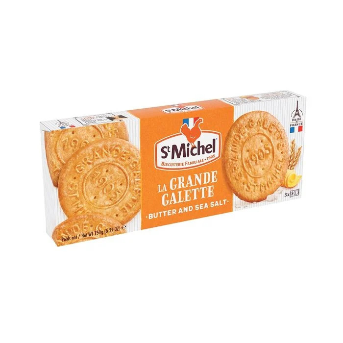 BÁNH QUY BƠ VỊ MUỐI BIỂN ST MICHEL 150G