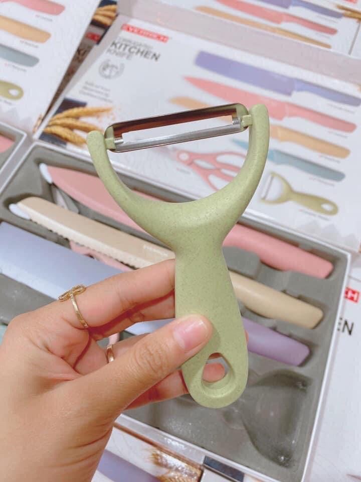 bộ dao kéo lúa mạch 6 món