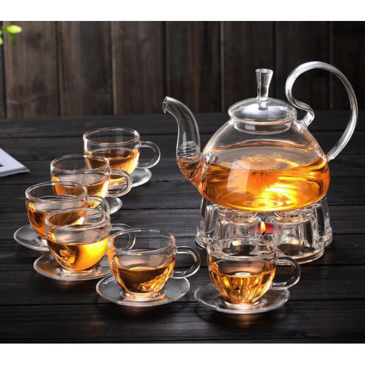 Candle Holder to Keep Tea Warm (Heart-Shaped)